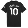 Virallinen Fanipaita Manchester City Grealish 10 Vieraspelipaita 2025-26 - Miesten